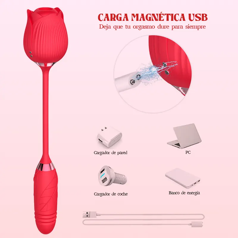 Rose Toys Vibrador Bala Thrust
