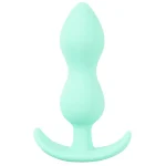 Tapón anal cónico turquesa