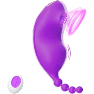 Vibrador Rosa 2 en 1: Succión y Vibración Potente
