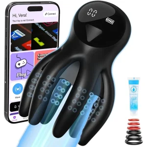 Entrenador de Pene 3 en 1 con App – Masturbador Masculino Potente