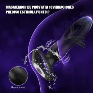 Explora el Placer Anal con Vibración y Aleteo Controlado por App