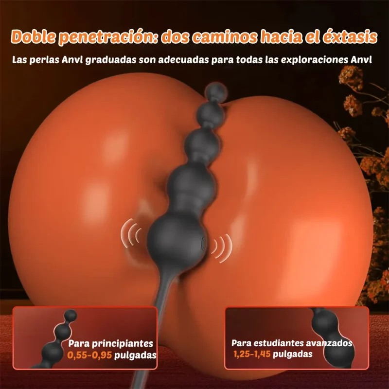 Anillo y Bolas Anales Vibradoras con App y Control