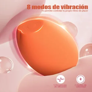 Vibrador Mini Powder Puff – 8 Modos Discretos de Placer