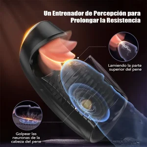 Entrenador Masculino de Resistencia con 10 Modos de Vibración