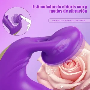 Vibrador Portátil con App, Aleteo y 9 Modos de Placer