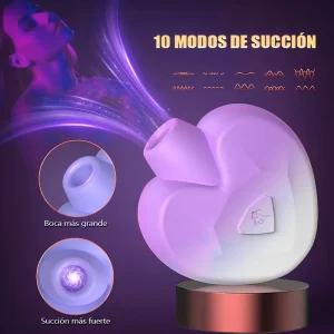 Vibrador Succionador de Clítoris con Diseño de Perfume