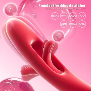 Vibrador Hueco con Control Remoto y Doble Estimulación