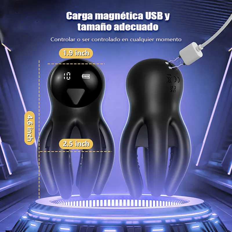 Entrenador de Pene 3 en 1 con App – Masturbador Masculino Potente