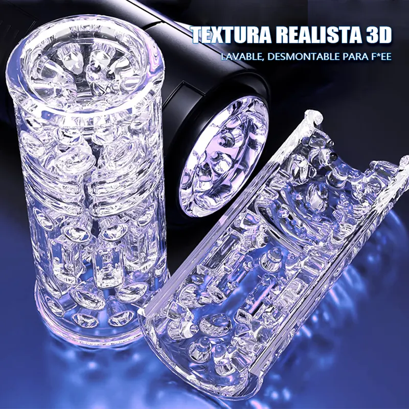 Masturbador Automático para Hombre con Empuje y Rotación Realista