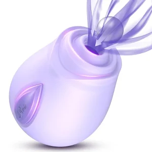 Clitorial Rose Toy con fuerte succión para masturbación
