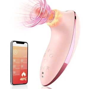 Succionador de Clítoris Calefactable con Control Remoto
