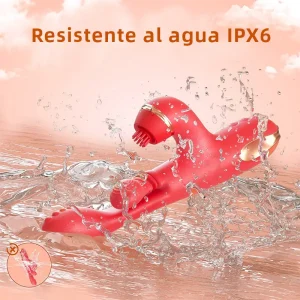 Dildo Vibrador Punto G con 10 modos para placer total