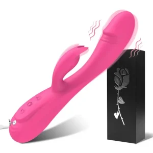 Vibrador de conejo de silicona líquida de alta calidad