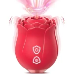 Rose Toy 3‑en‑1 Vibrador para Clítoris, Pechos y Ano
