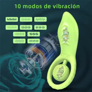 Anillo Vibrador con Control Remoto para Parejas