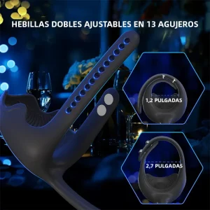 Anillo Vibrador para Estimulación Anal y Perineal