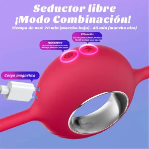 Estimulador Punto G Flexible de Doble Cabeza con Agarre