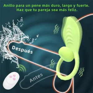 Anillo Vibrador con Control Remoto para Parejas