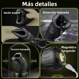 Masturbador Masculino con App Vibrador para el Pene