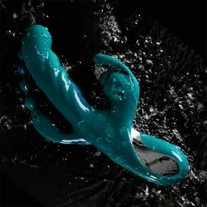 Vibrador Conejito con Calor, Empuje y Bolas Anales