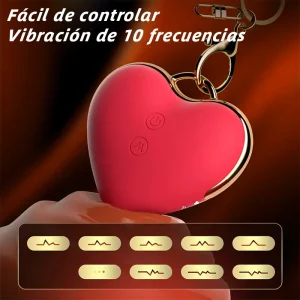 Vibrador Succión Corazón – Estimulador Femenino Mini