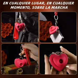 Vibrador Succión Corazón – Estimulador Femenino Mini
