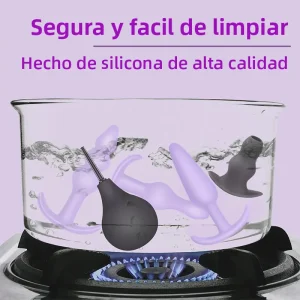 Set de 6 Plug Anales Vibradores con Control Remoto