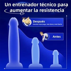 Masturbador Masculino Vibrador 10 Modos con App y Entrenador