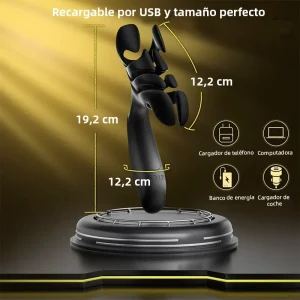Masajeador de Próstata 3 en 1 con 10 Modos de Vibración