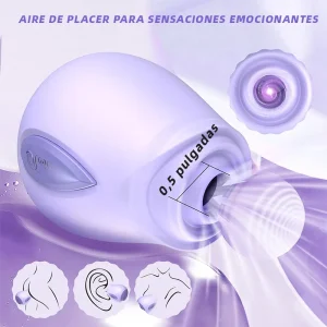 Clitorial Rose Toy con fuerte succión para masturbación