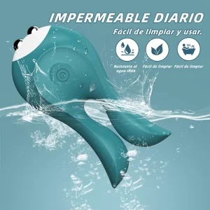 Vibrador verde de doble motor – 10 modos para punto G