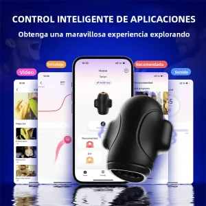 Masturbador Masculino Vibrador 10 Modos con App y Entrenador
