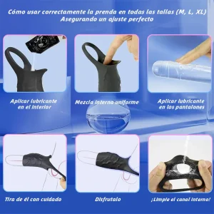 Anillo Vibrador 10 Modos con Estimulador Punto G y Próstata