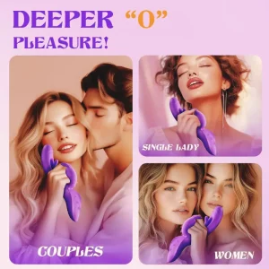 Vibromasseur lapin 4 en 1 – Stimule le clitoris et le point G