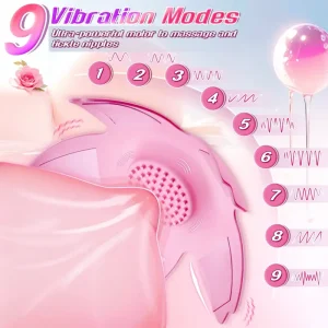 Juguete Vibrador para Pezones con Control Remoto – 9 Modos
