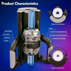 Masturbador Masculino – Juguete Sexual con 12 cm de Empuje