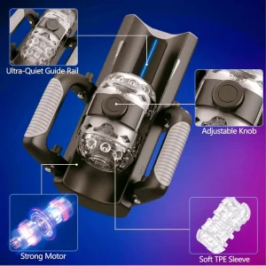 Masturbador Masculino – Juguete Sexual con 12 cm de Empuje