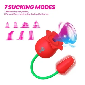 Rose Toy con Succión y Bullet – Placer Preciso y Potente