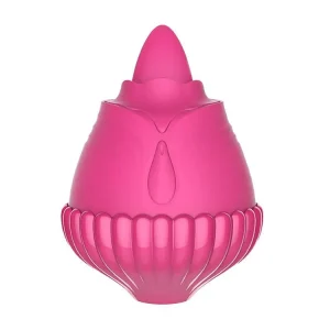 Rose Toy con Lengua Vibrante – Succionador y Estimulador